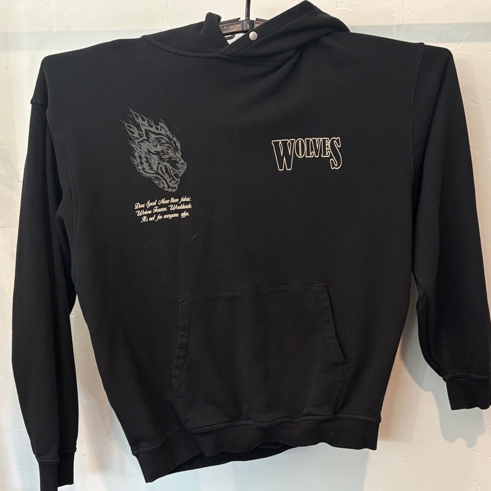 Darc sport wolves Black Paisley hoodie XL
